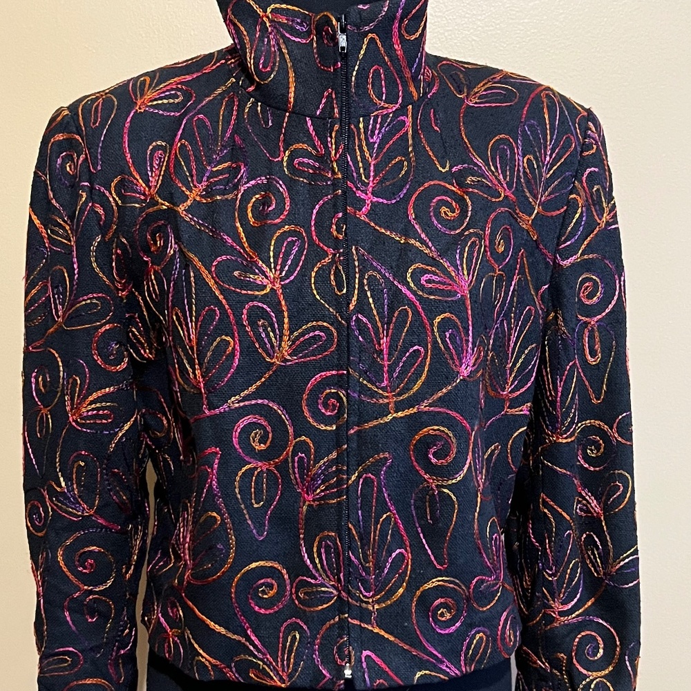 Dressy Multicolor Jacket size Medium